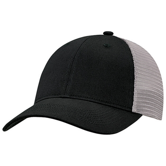 Deluxe Chino Twill / Flexible Polyester Mesh - 6 Panel Constructed Full-Fit Thumbnail