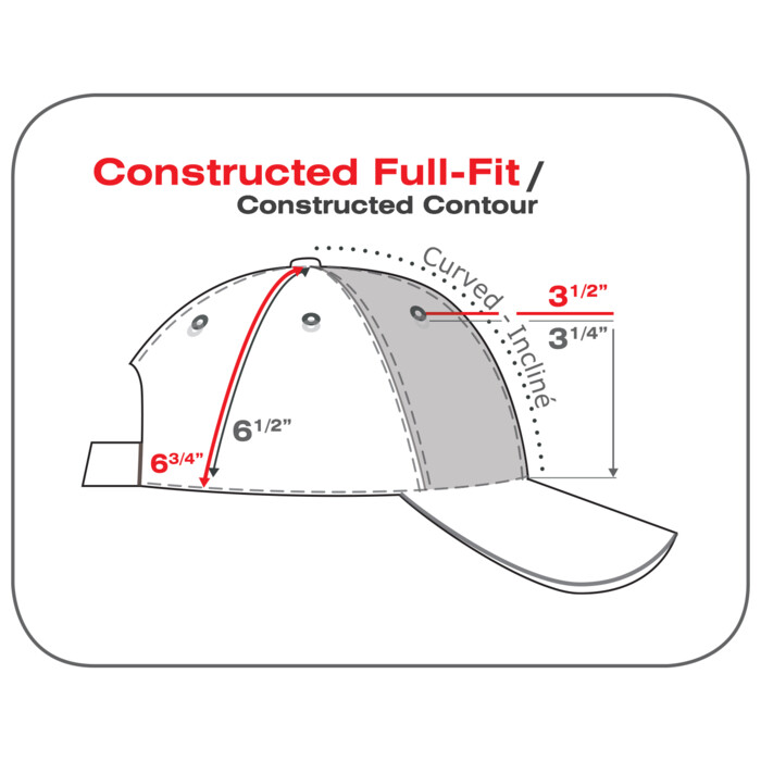 Polyester Rip Stop 6 Panel Constructed Full-Fit Thumbnail
