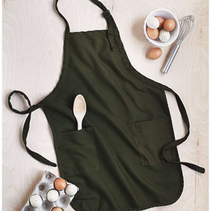 Full-Length Apron with Pockets Thumbnail