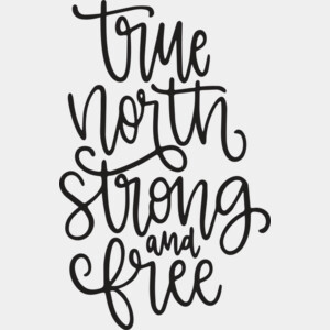 True North Strong & Free TEXT Thumbnail