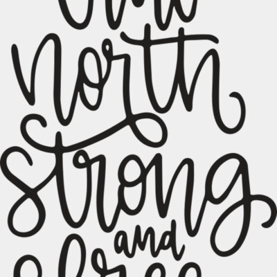 True North Strong & Free TEXT Thumbnail
