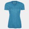 Pro Team Heather Proformance V-Neck Ladies' Tee Thumbnail