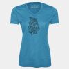 Pro Team Heather Proformance V-Neck Ladies' Tee Thumbnail