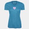 Pro Team Heather Proformance V-Neck Ladies' Tee Thumbnail