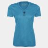 Pro Team Heather Proformance V-Neck Ladies' Tee Thumbnail