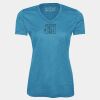 Pro Team Heather Proformance V-Neck Ladies' Tee Thumbnail