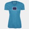 Pro Team Heather Proformance V-Neck Ladies' Tee Thumbnail