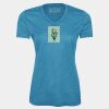 Pro Team Heather Proformance V-Neck Ladies' Tee Thumbnail