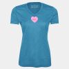 Pro Team Heather Proformance V-Neck Ladies' Tee Thumbnail