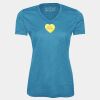 Pro Team Heather Proformance V-Neck Ladies' Tee Thumbnail