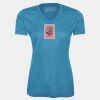 Pro Team Heather Proformance V-Neck Ladies' Tee Thumbnail