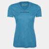 Pro Team Heather Proformance V-Neck Ladies' Tee Thumbnail