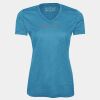 Pro Team Heather Proformance V-Neck Ladies' Tee Thumbnail