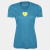 Pro Team Heather Proformance V-Neck Ladies' Tee Thumbnail