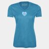 Pro Team Heather Proformance V-Neck Ladies' Tee Thumbnail