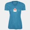 Pro Team Heather Proformance V-Neck Ladies' Tee Thumbnail