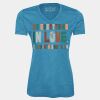 Pro Team Heather Proformance V-Neck Ladies' Tee Thumbnail