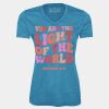 Pro Team Heather Proformance V-Neck Ladies' Tee Thumbnail