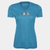 Pro Team Heather Proformance V-Neck Ladies' Tee Thumbnail