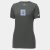 Dri-Fit Cotton/Poly Scoop Neck Ladies' Tee Thumbnail