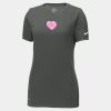 Dri-Fit Cotton/Poly Scoop Neck Ladies' Tee Thumbnail