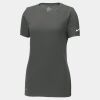 Dri-Fit Cotton/Poly Scoop Neck Ladies' Tee Thumbnail