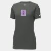 Dri-Fit Cotton/Poly Scoop Neck Ladies' Tee Thumbnail